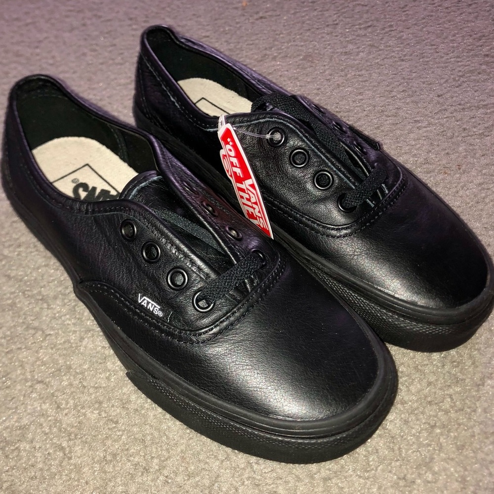 Rare Leather Vans!!